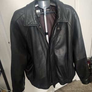 Vintage Wilson Black Leather Jacket